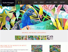 Tablet Screenshot of katemorganstudio.com